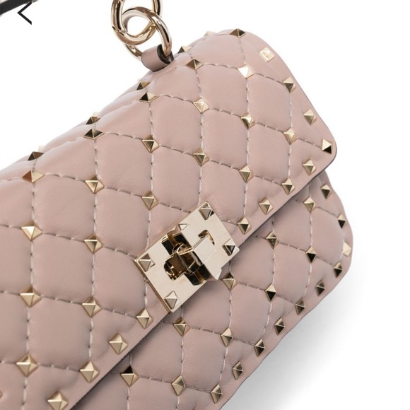 VALENTINO GARAVANI SMALL ROCKSTUD SPIKE SHOULDER BAG - Picture 3 of 4